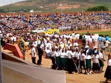 Célébration de la Journée Internationale de la Personne Handicapée, Edition 2019 ; une grande mobilisation au stade i Ngoma de la capitale politique de Gitega autour du 1er Vice-Président de la République du Burundi.